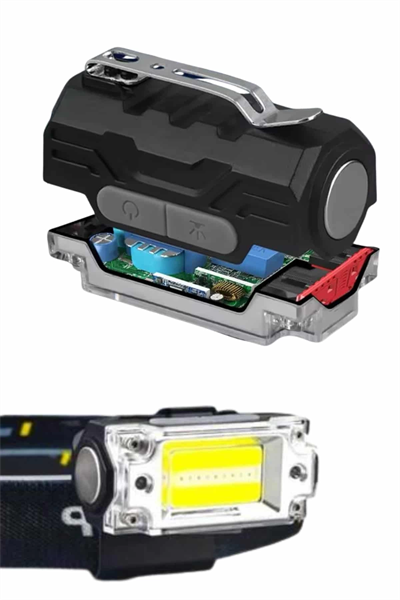 Kafa Lambası, Su Geçirmez Kafa Feneri 3 Mod Aydınlatma