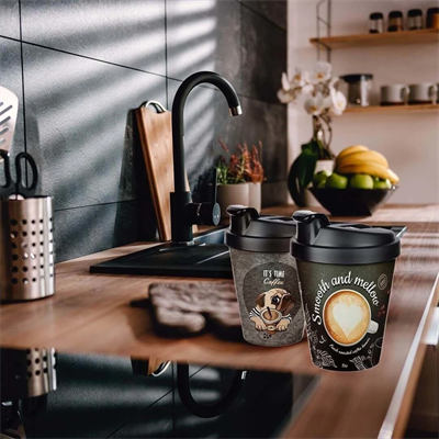 Kahve Bardağı - Termoslu 400ml - 13,5 Oz