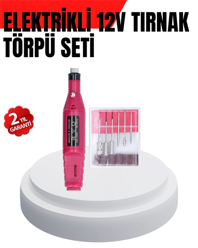 Kalem Tipi Sessiz Manikür Pedikür Cihazı