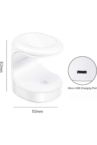 Kalıcı Oje Kurutucu Mini UV Işınlı Taşınabilir Hızlı ve Pratik Oje Kurutucu