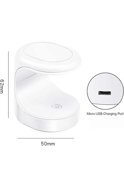 Kalıcı Oje Kurutucu Mini UV Işınlı Taşınabilir Hızlı ve Pratik Oje Kurutucu
