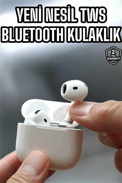 Kaliteli Ucuz İOS ve Android Uyumlu TWS Bluetooth Kulaklık ANC Özelliği Yeni Nesil