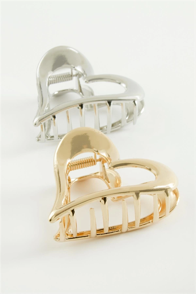 Kalp Metal Mandal Toka 6 cm