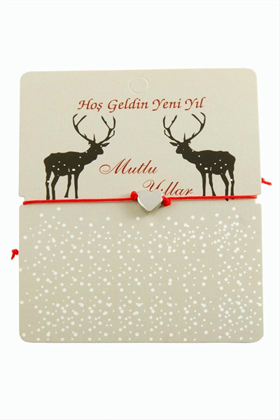Kalp Yılbaşı Bilekliği