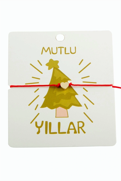 Kalp Yılbaşı Bilekliği