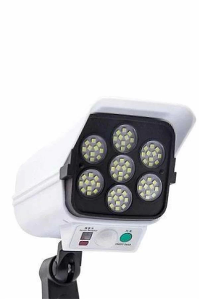 Kamera Görünümlü Led Lamba Dönebilen Bahçe Aydınlatması Duvar Lambası