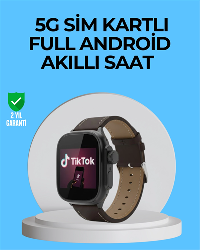 Kamera Özellikli Akıllı Saat Play Store Destekli