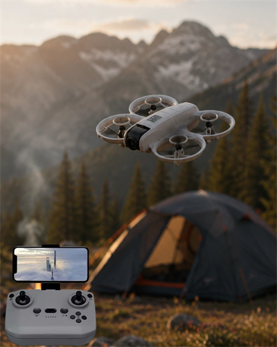 Kameralı Drone Headless Mod ve Engel Algılama Özellikli