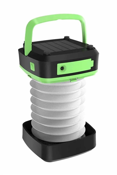 Kamp Feneri Lambası Solar Güneş Enerji Portatif Işıldak Şarjlı