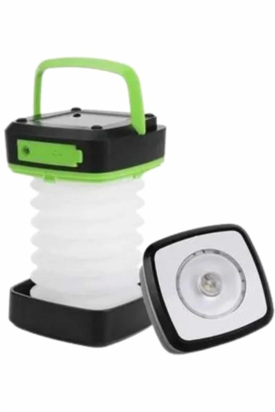 Kamp Feneri Lambası Solar Güneş Enerji Portatif Işıldak Şarjlı