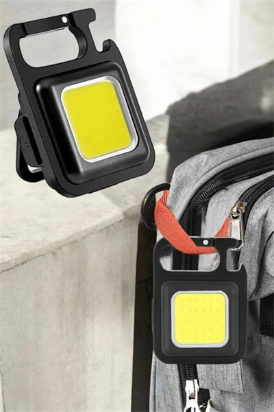 Kamp Işığı Çok Fonksiyonlu Taşınabilir Anahtarlık Kapak Açma Manyetik Özelliği