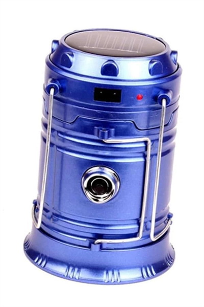 Kamp Lambası Güneş Enerjili Led Lamba Işıldak Şarjlı Powerbank Özellikli