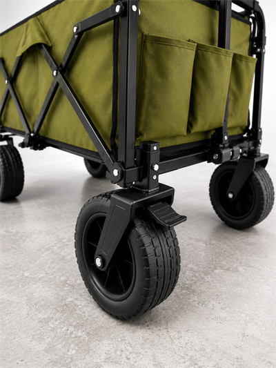 Kamp, Piknik, Plaj ve Alışveriş İçin Çok Amaçlı Katlanabilir Wagon