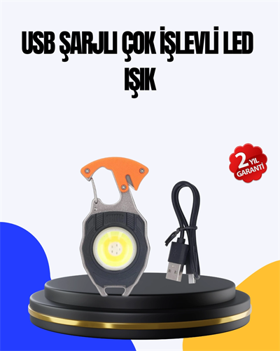 Kamp ve Doğa Yürüyüşü İçin Çok Fonksiyonlu Fener