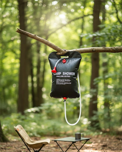 Kamp ve Plaj İçin Solar Duş 20 Litre Su Kapasiteli Portatif Duş Çantası