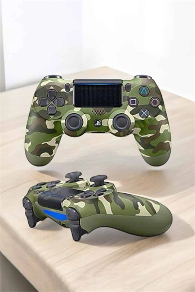 Kamuflaj Desenli Joystick PS4 Oyun Kolu