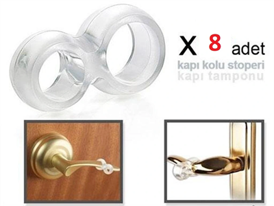 Kapı Kolu Stoperi - Kapı Tamponu - 8 Adet
