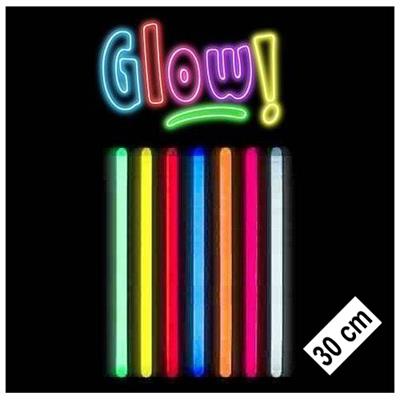 Karanlıkta Parlayan Fosforlu Glow Kalın Çubuk 30 cm 1 Adet (3936)