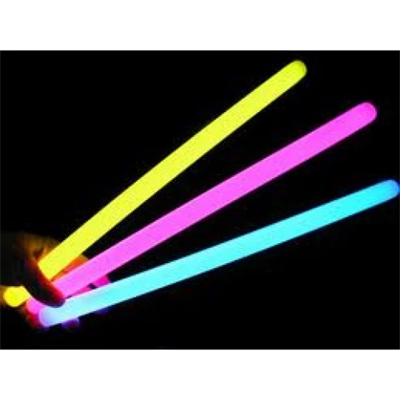 Karanlıkta Parlayan Fosforlu Glow Stick Kalın 30 cm 1 Adet