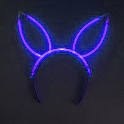 Karanlıkta Yanan Fosforlu Glow Taç 6 Renk 6 Adet (3936)