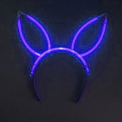 Karanlıkta Yanan Fosforlu Glow Taç 6 Renk 6 Adet Bx40