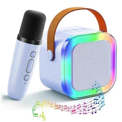 Karaoke Mikrofon Hoparlör Seti Mini (3936)