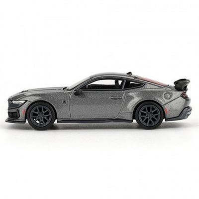 Karbon Gri 1/64 Ford Mustang Dark Horse Diecast Model - Blister Koleksiyonluk BX-313361