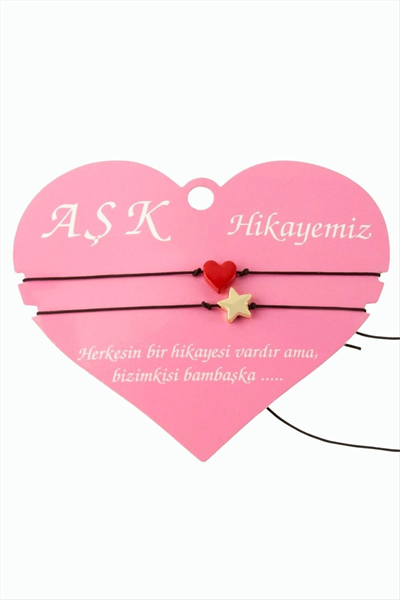 Karışık İp Bileklik 2 Adet