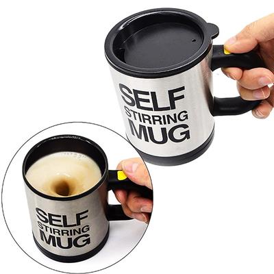 Karıştırıcı Özellikli Mikser Kupa Bardak Self Stirring Mug (3936)
