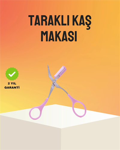 Kaş Düzeltme Makası Taraklı – Profesyonel ve Pratik Kaş Bakımı
