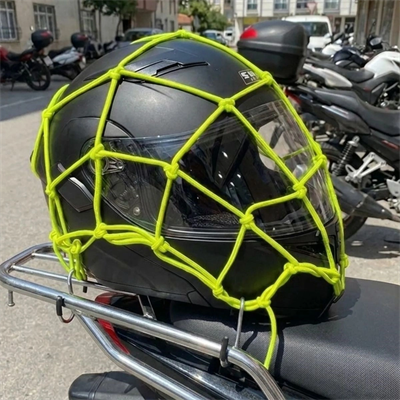 Kask  Esnek Motosiklet Kask Ve Bagaj Filesi – Kask Sabitleyici Plastik Kancalı Taşıma Ağı 35x35 Cm Bx40