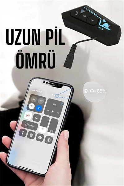 Kask Kulaklık Bluetooth Motosiklet Kulaklık Intercom Su Geçirmez