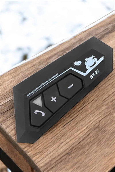 Kask Kulaklık Bluetooth Motosiklet Kulaklık Intercom Su Geçirmez