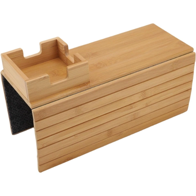 Katlanabilir Ahşap Koltuk Yanı Kanepe Tepsisi