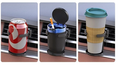 Katlanabilir Araba Bardak Şişe Tutucu