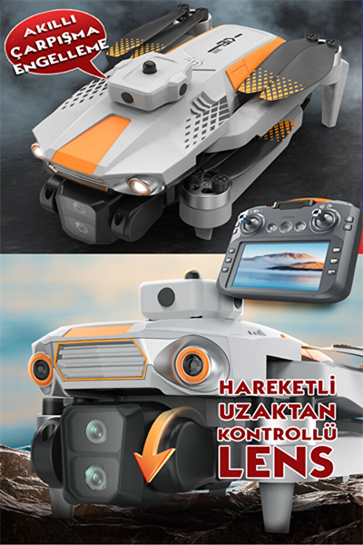 Katlanabilir Ekranlı Drone ile Havadan Görüntü Alın, Çarpışma Engelleme Özellikli