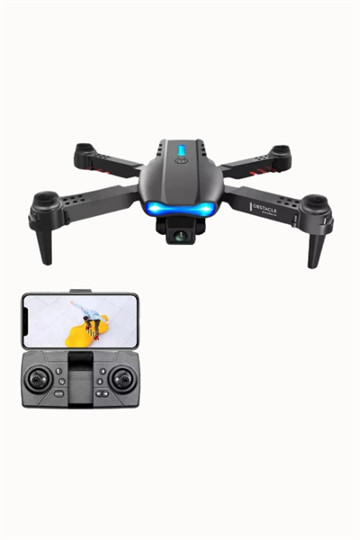 Katlanabilir HD Kameralı Drone, 500-1000 Metre Uçuş Mesafeli ve Ekstra Bataryalı