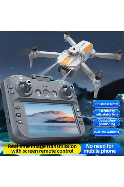 Katlanabilir HD Kameralı Ekranlı Drone ile Havadan Görüntü Alın, Çarpışma Önleme Özellikli