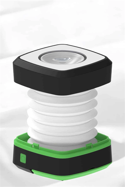 Katlanabilir Kamp Lambası Solar Fener Görünümlü 3 Kademeli Şarjlı