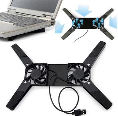 Katlanabilir Laptop Soğutucu 2 fanlı (3936)