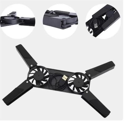 Katlanabilir Laptop Soğutucu 2 fanlı (3936)