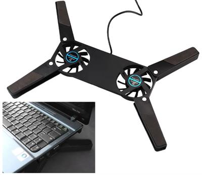 Katlanabilir Laptop Soğutucu 2 fanlı (3936)