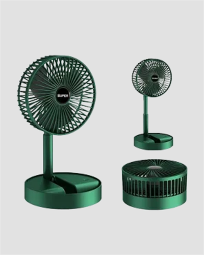 Katlanabilir Mini Fan – 3 Kademeli Soğutma, Şarjlı