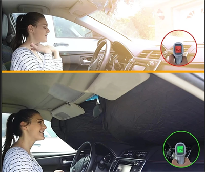 Katlanabilir Ön Cam Araba Güneşliği