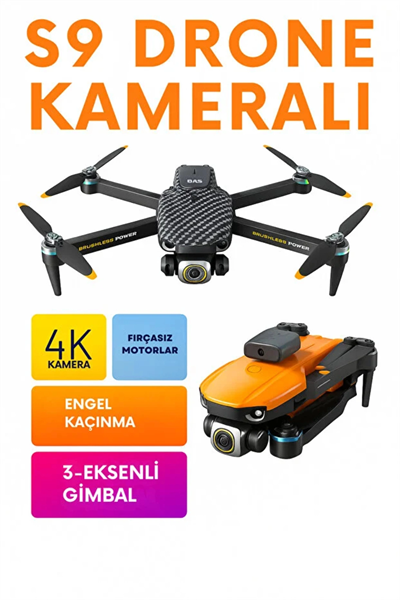 Katlanabilir RC Drone, 720P HD Kamera ve GPS Desteği ile Uzaktan Kumandalı Havadan Görüntüleme