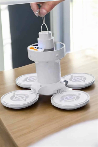 Katlanabilir Taşınabilir Kamp Lambası Işıldak Beyaz Işık Güneş Enerjili Solar Aydınlatma