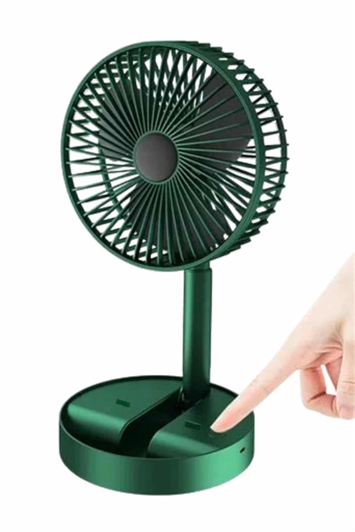 Katlanabilir Usb Şarjlı Masaüstü Soğutucu Mini Fan Telefon Tutucu