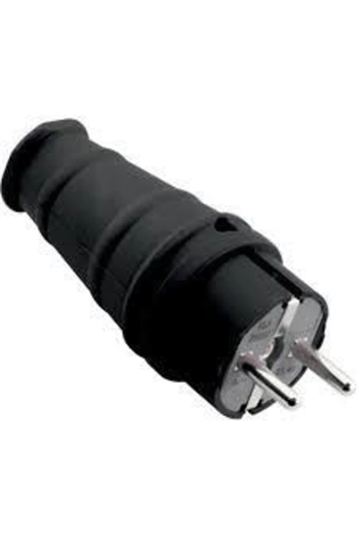 Kauçuk Erkek Fiş 1X16A 220V