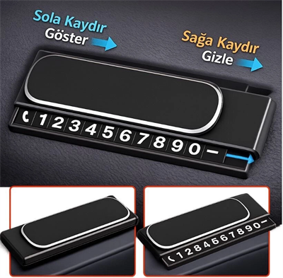 Kayar Kapaklı Torpido Üstü Fosforlu Numaratör