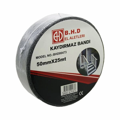 Kaydırmaz Siyah Bant 50 mm X 25 mt